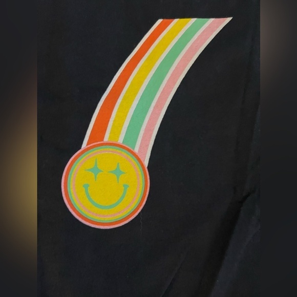 Boss Dog Don't Be Sad Blue & White Colorblock T-Shirt, Black/Multi, Medium, NWT - Picture 5 of 8